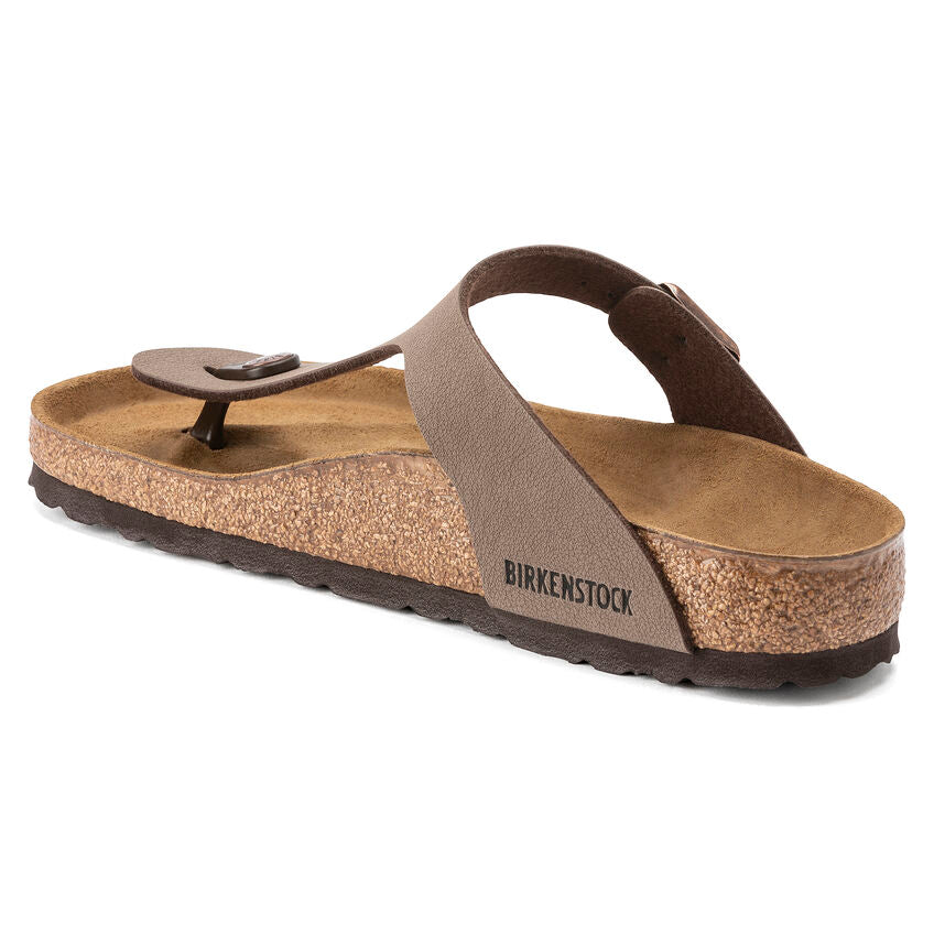 Birkenstock 043751 sandalo Gizeh birko-flor nubuck mocca