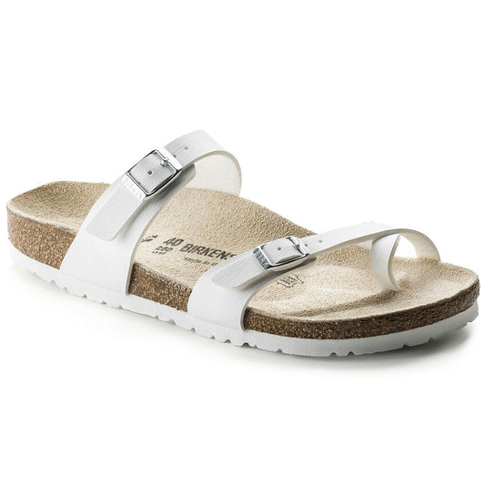 Birkenstock 071051 sandalo Mayari birko-flor white