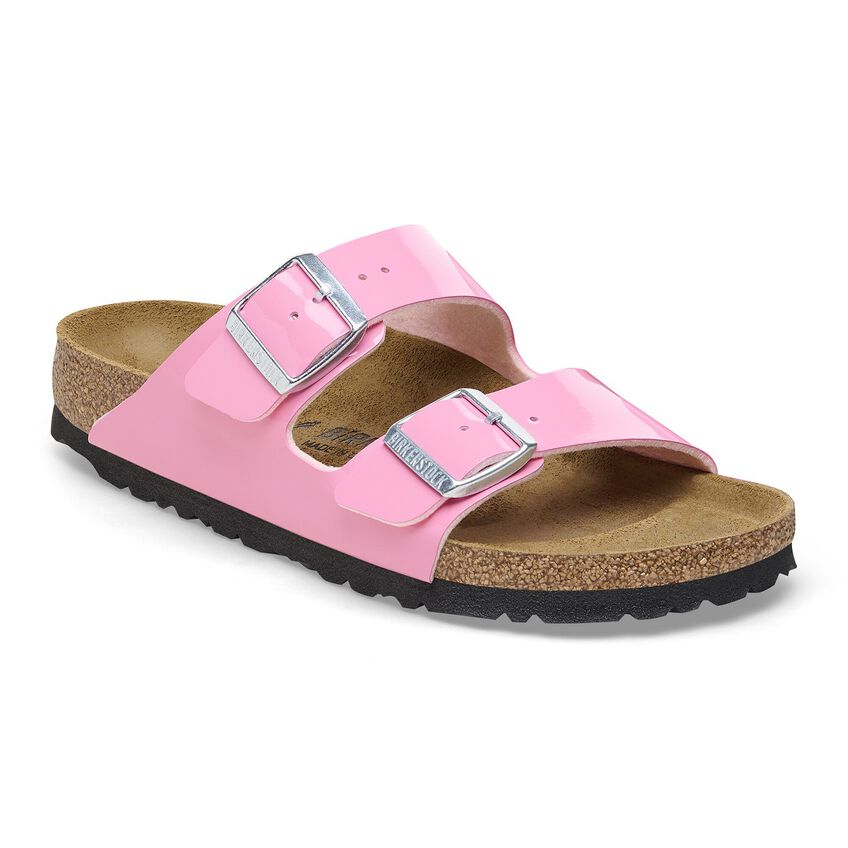 Birkenstock 1026957 Arizona birko-flor vernice candy pink