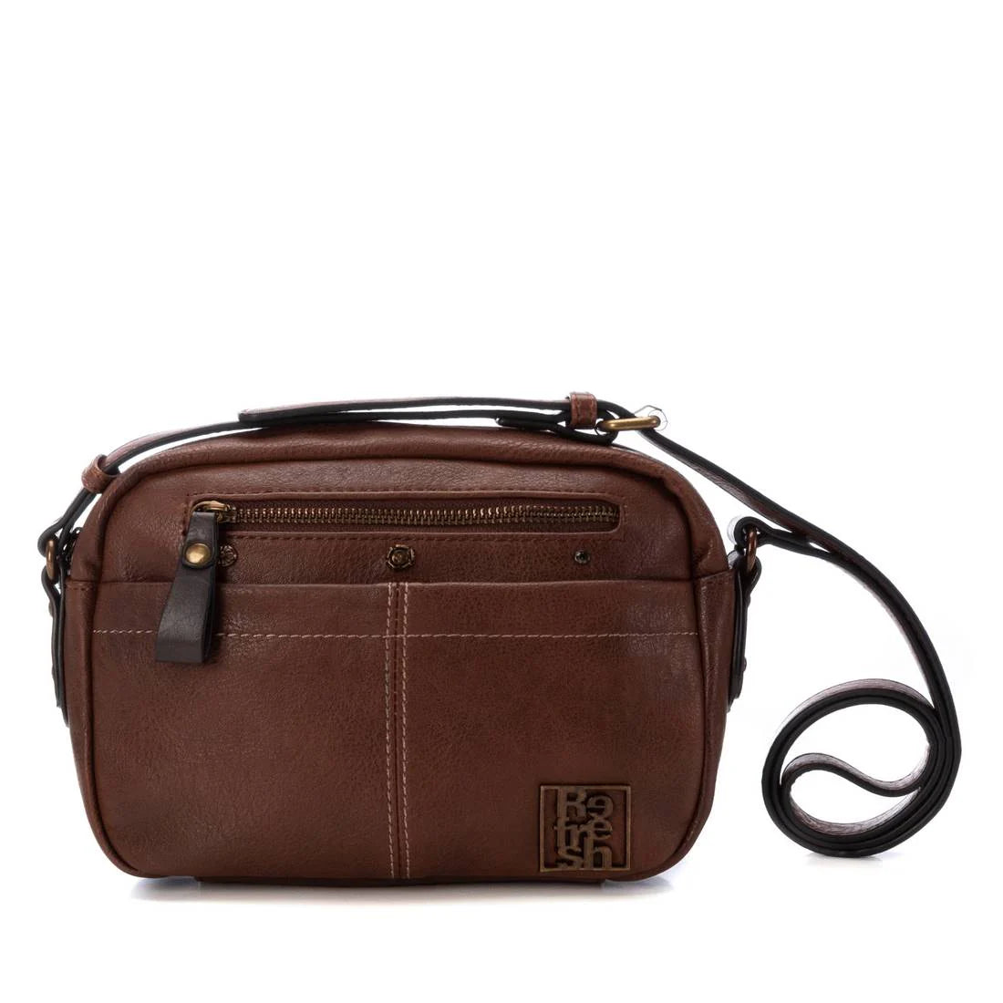 Refresh 183218 borsa a tracolla donna in micro camel