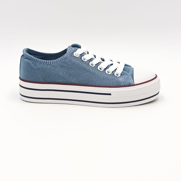 Refresh 171901 sneakers donna in tessuto jeans