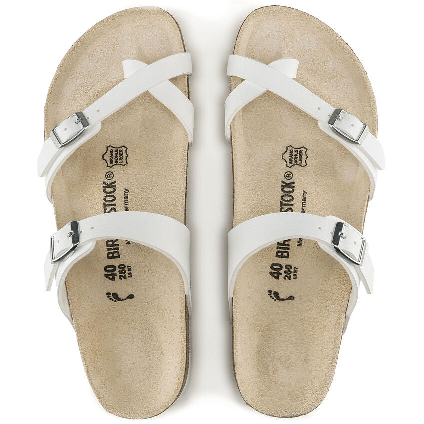 Birkenstock 071051 sandalo Mayari birko-flor white