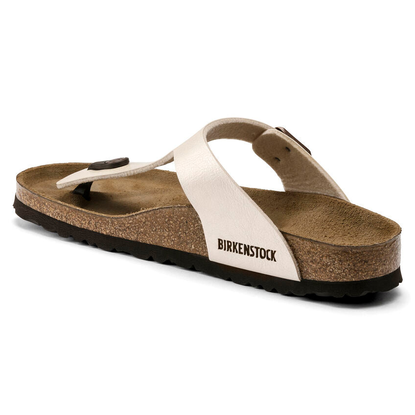 Birkenstock 943871 sandalo Gizeh birko-flor graceful pearl white