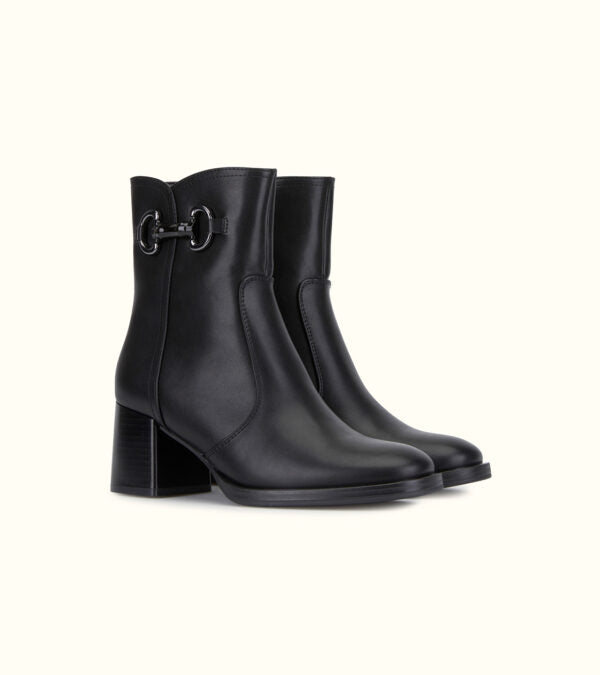 Keys 10094 ankle boots in ecopelle nero