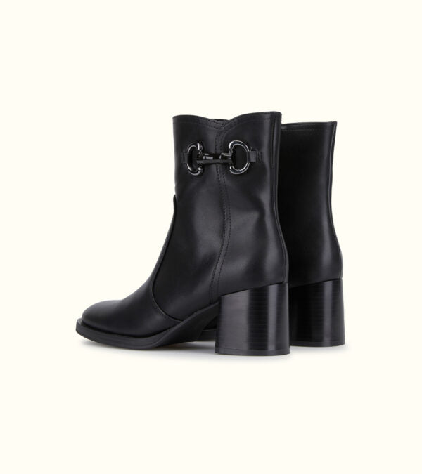 Keys 10094 ankle boots in ecopelle nero