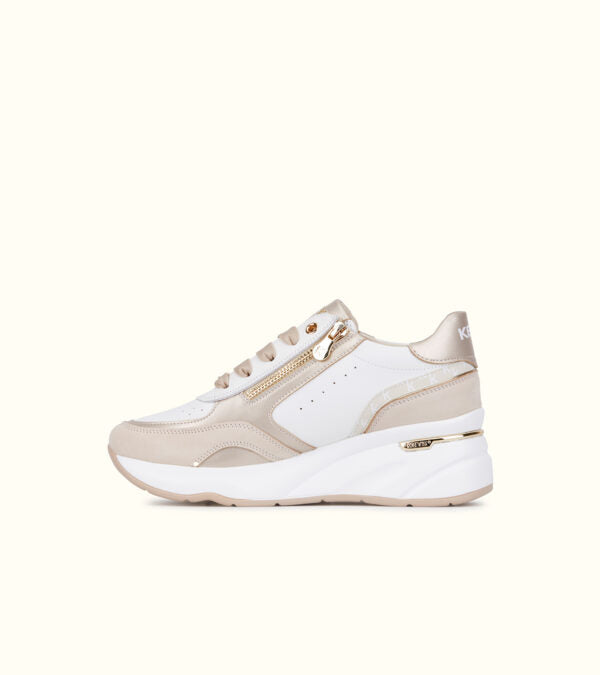 Keys K-10591 sneakers donna beige/avorio