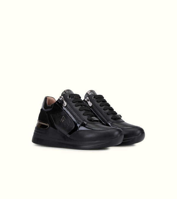 Keys 9814 sneakers donna dinamica nera