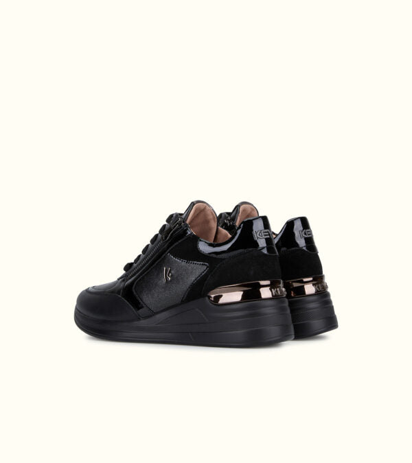 Keys 9814 sneakers donna dinamica nera