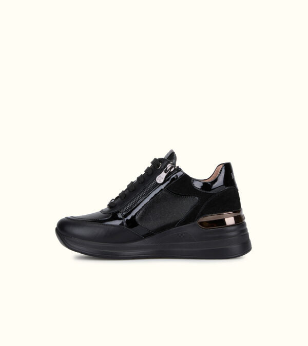 Keys 9814 sneakers donna dinamica nera