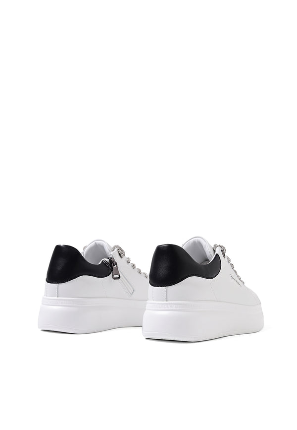 Queen Helena X30-11 sneakers donna stringate bianco