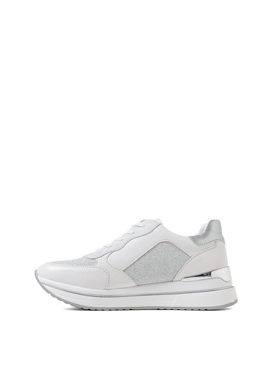 Queen Helena X30-3 sneakers donna stringate bianco